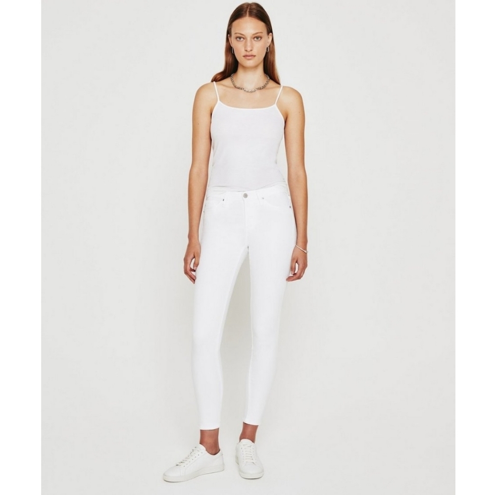 Ag Adriano Goldschmeid Middi Ankle mid rise legging jeans